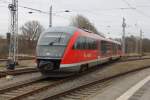 BR 642/479325/642-550-als-rb-11rb-13121von 642 550 als RB 11(RB 13121)von Wismar nach Tessin bei der Ausfahrt in Wismar.06.02.2016