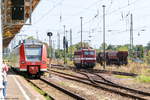 br-109-110-111-13-115/573248/211-030-2-109-030-7-egp-- 211 030-2 (109 030-7) EGP - Eisenbahngesellschaft Potsdam mbH wartete in Stendal auf die Weiterfahrt in Richtung Magdeburg. 29.08.2017