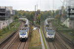 BR 146/715511/146-536-8-kommt-aus-hamburg-und 146 536-8 kommt aus Hamburg und fhrt in den Buchholzer Bahnhof ein. 
 07.10.2020