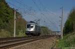 BR 182/194964/es-64-u2---100-182 ES 64 U2 - 100 (182 600-7) HUPAC fr Raildox GmbH & Co. KG kommt als Lz durch Nennhausen gefahren und fuhr in Richtung Rathenow weiter. 01.05.2012