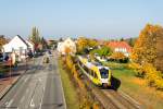 ODEG/460442/vt-646044-646-044-7-odeg-- VT 646.044 (646 044-7) ODEG - Ostdeutsche Eisenbahn GmbH als RB51 (RB 68859) von Rathenow nach Brandenburg Hbf in Premnitz. 27.10.2015