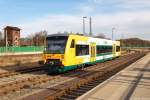 ODEG/479521/vt-650739-bad-saarow-650-739-5 VT 650.739 'Bad Saarow' (650 739-5) ODEG - Ostdeutsche Eisenbahn GmbH stand in Rathenow abgestellt. 07.02.2016