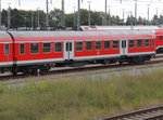 DB-Wagen/510950/halberstaedter-mitteleinstiegswagen-d-db-50-80-21-33 Halberstdter Mitteleinstiegswagen D-DB 50 80 21-33 118-8 von DB Regio AG Region Nordost Rostock Hbf abgestellt im BW Rostock Hbf.05.08.2016