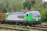 Siemens/776954/193-693-3-stand-am-vormittag-des 193 693-3 stand am Vormittag des 06.06.2022 mit Holzzug von WRB nach LNOE in WRB.