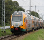 Veranstaltungen/512639/et-445104-als-ostsee-express-von-warnemuende ET 445.104 als Ostsee-Express von Warnemnde nach Berlin-Lichtenberg bei der Durchfahrt in Rostock-Bramow.13.08.2016