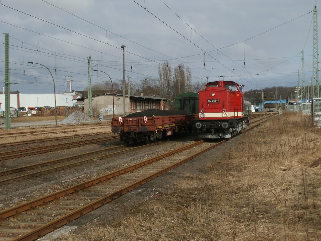 112 565 beim Lokumlauf am 15.Mrz 2011 in Bergen/Rgen.