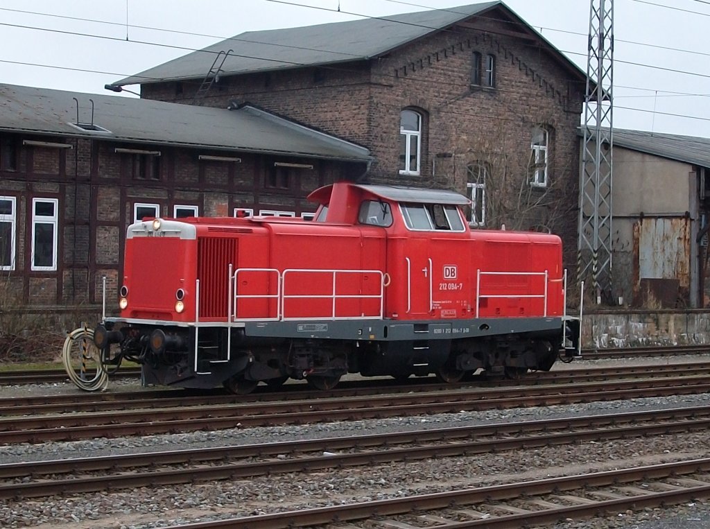 212 094 am 18.Januar 2011 vor dem Gterboden in Stralsund.