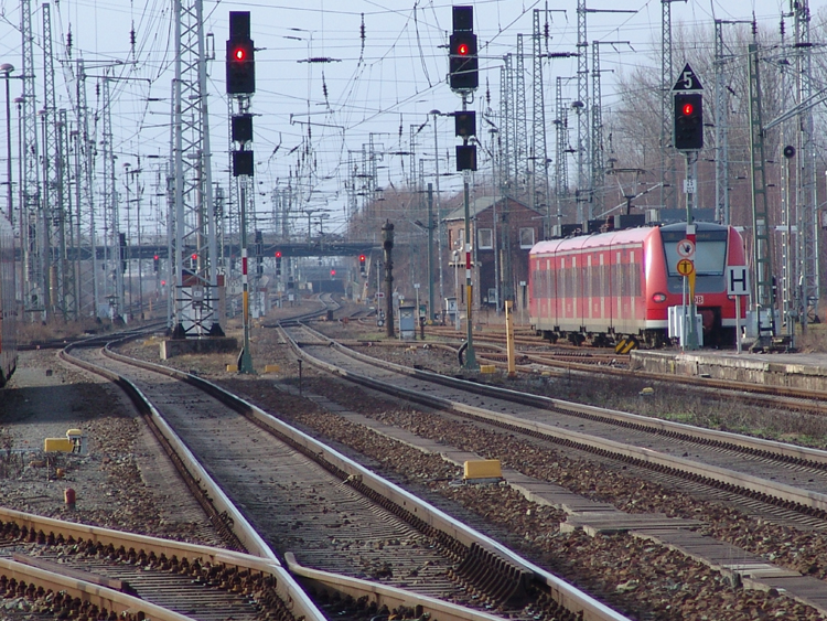 Ausfahrt Richtung Hannover,Wittenberge.Aufgenommen am 15.01.2011) in Stendal.