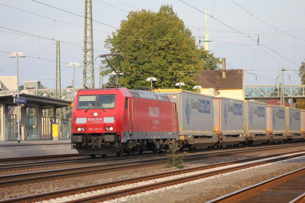 DB 185 310-0 Mit Rollender Landstrae am 24.09.2011 in Buchholz(Nordheide)