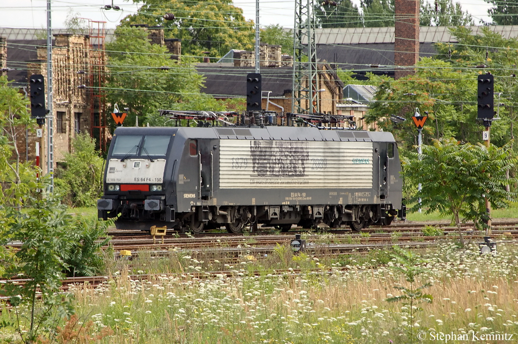 ES 64 F4 - 150 (189 150-6) MRCE momentan im Dienst fr die DB Regio AG steht in Halle(Saale) Hbf. 19.07.2011