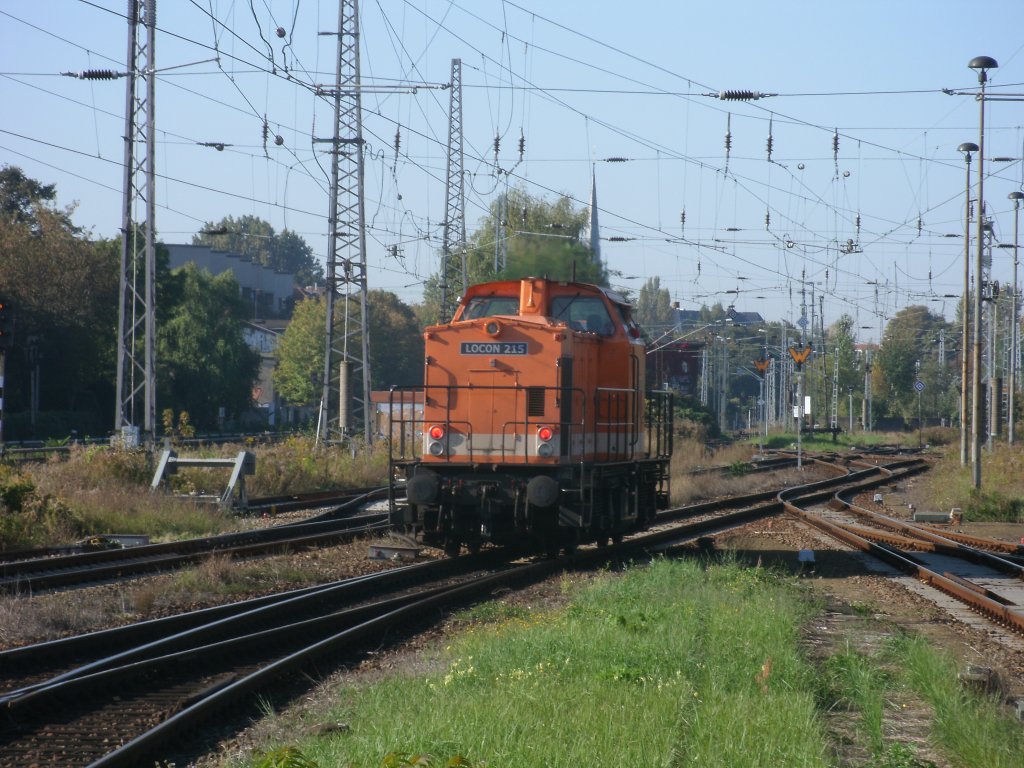 LOCON-215 fuhr,am 01.Oktober 2011,in die Einsatzstelle Berlin Lichtenberg,wo ich Sie nochmal antraff.