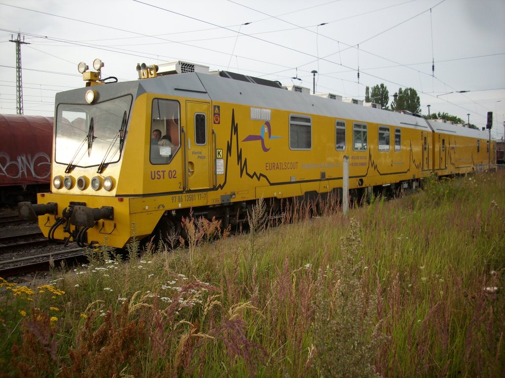 BB-Messtriebwagen am 22.Juli 2009 in Bergen/Rgen.