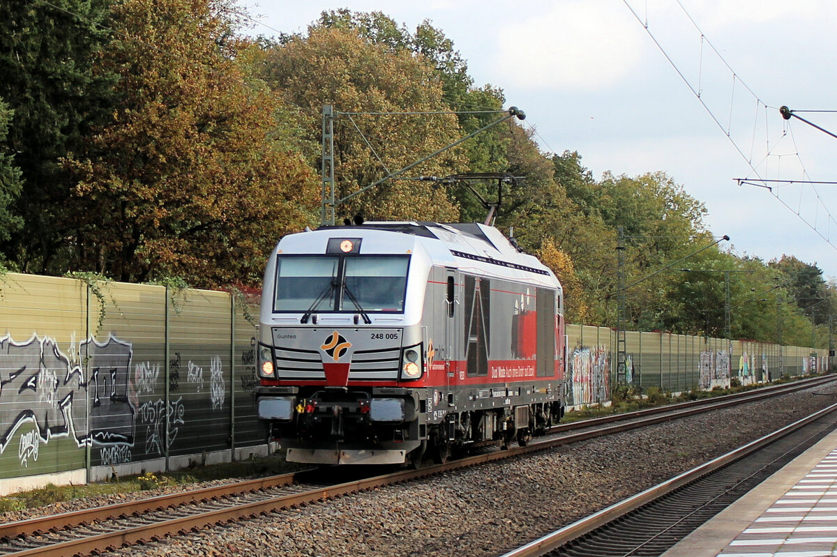 248 005 Mindener Kreisbahn am 07.11.2022 in Lauenbrück.