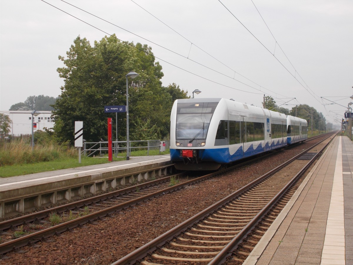 646 105-7 hielt,am 13.September 2015,in Greifswald Süd.
