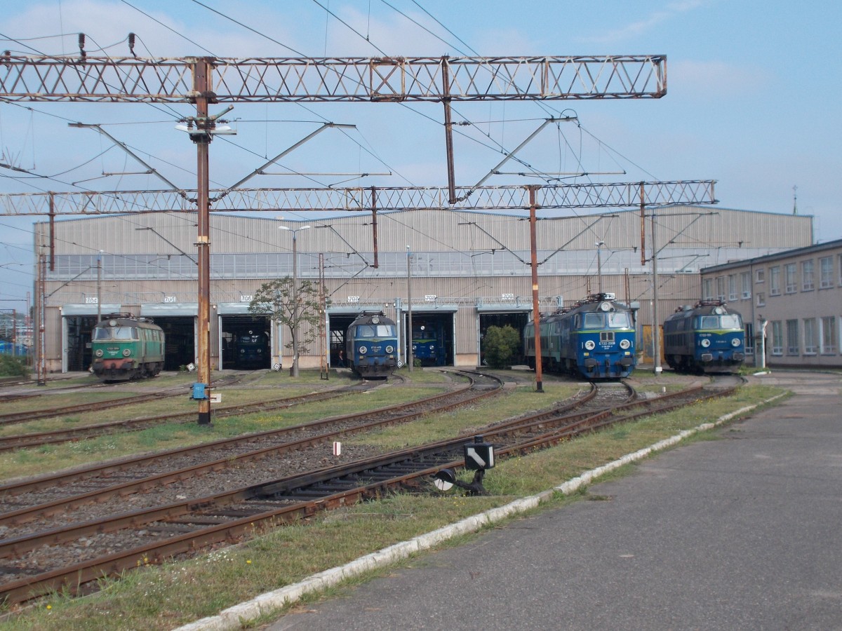 Das CargoWerk Szczecin Port Centralny am 16.August 2015.
