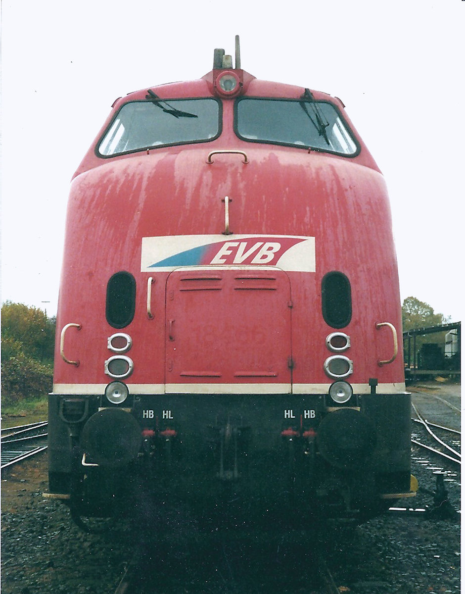 EVB 288 in Bremervörde. Datum 11.2001 // Bild gescannt