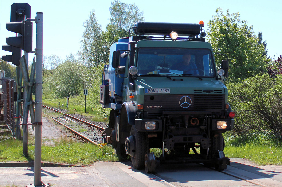 evb Infrastruktur >NFZ 531< // nach getaner Arbeit in Tostedt - West, geht es nun wieder auf die Straße. Datum 07.05.2018