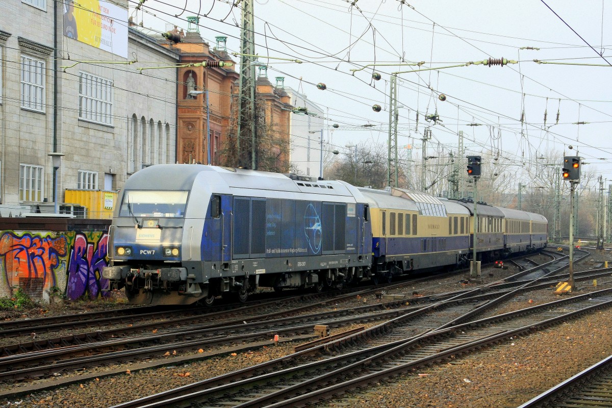 PCW 7 ( ER20 - 2007 ) mit Sonderzug am 14.12.2014 in Hamburg Hbf