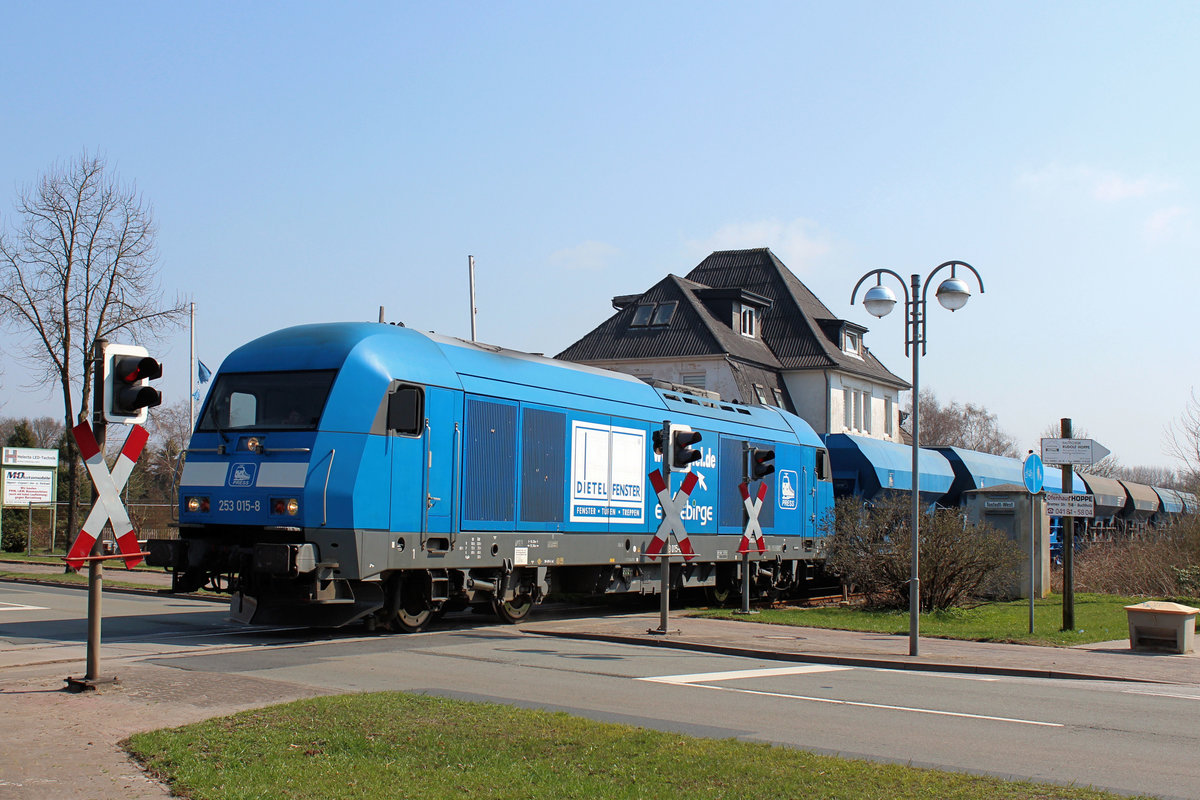 PRESS - 253 015-8 am 11.04.2018 in Tostedt - West.