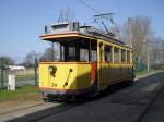 depot12rostock Triebwagen 26(Der Wismanrer)Baujahr 1926 stand auch zur besichtigung am 17.04.10 beim Depot12 in Rostock-Marienehe
