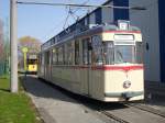 depot12rostock Gothawagen 1 der der Rostocker Nahverkehrsfreunde stand am 17.04.10 ebenfalls beim Depot 12