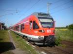 BR 429 427 004 (heute 429 027) noch unter alter Bezeichnung am 22.Mai 2008 in Teschenhagen.