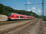 BR 429 429 027 verlie� als RE Stralsund-Binz den umgebauten Bahnhof Lietzow.
