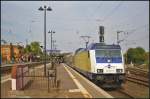 Metronom 146 541-8 mit dem ME 82835 nach Gttingen am 05.09.2014 bei der Ausfahrt aus dem Bahnhof Uelzen. Gru an den Tf!