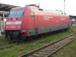 BR 101 101 038 am 05.Dezember 2009 auf einem Abstellgleis im Rostocker Hbf.