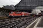 br-109-110-111-13-115 111 085-7 mit der (RB 28626) von Bremen Hbf nach Bremen-Vegesack verl�sst den Bremer Hbf. 06.12.2011