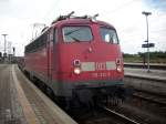 br-109-110-111-13-115 115 332-9 am 25.Juli 2009 in Stralsund.