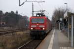 br-143-112-114 143 058-6 mit der RB22 (RB 28816) von Potsdam Griebnitzsee nach Berlin-Sch�nefeld Flughafen in Potsdam Griebnitzsee. 27.01.2012