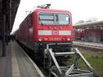 br-143-112-114 143 952 am 05.Dezember 2009 in Warnem�nde.