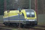 BR 182 ES 64 U2-082 Abgestellt am 23.12.2011 in Bremerhaven Hbf.