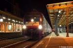 BR 182 ES 64 U2 - 061 (182 561-1) MRCE Dispolok GmbH f�r DB Fernverkehr AG mit dem EC 248 von Krakow Glowny nach Hamburg-Altona in Stendal. 28.12.2011