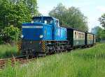 BR251 Zwischen Lauterbach Mole und Lauterbach war am 09.Juni 2010 die 251 901.