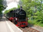 BR99 99 1782 hat am 09.Juni 2010 das Ziel Lauterbach Mole erreicht.Am Schlu� lief 251 901.