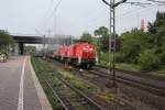 DB V90 Zwei DB V90 ( 295 020-2 ) und (295 030) kam am Nachmittag des 11.06.2011 mit Leeren Autozug durch Hamburg Harburg Gefahren.