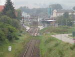 a-z/746634/bahnhof-wernshausenam-01september-2021von-einer-strassenbruecke Bahnhof Wernshausen,am 01.September 2021,von einer Straßenbrücke aufgenommen.