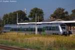 1442 112-7 S-Bahn Mitteldeutschland war auf einer Probefahrt unterwegs gewesen und machte in Rathenow eine Pause und fuhr wenig spter wieder zurck. 06.09.2013