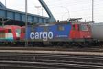 SBB-Cargo abgestellt in Hamburg-Waltershof.20.11.2011