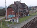 Der Bahnhof Mringen(Altmark)sieht auch nicht gerade mehr gut aus.(20.11.10)