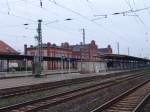 Bahnhof Stendal war am 20.11.10 sehr schn leer.