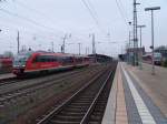 Desiro-Treffen am 20.11.10 im Bahnhof Stendal links geht´s nach Tangermnde und recht´s nach Rathenow.