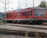 628 245-3 abgestellt im BW Rostock Hbf.(16.08.2011)