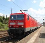 noch 6 Monate dann ist mit den 143er auf der Rostocker S-Bahn schluss Eventuell ab 09.12.2012 werden die Talent 2 fahren,143 250-9 mit S1 von Rostock Hbf nach Warnemnde kurz vor der Ausfahrt in