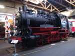 Dampflok 89 008 abgestellt im Eisenbahn- und Technikmuseum Schwerin.(29.01.2011)