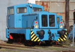 Schwerin-Spezial/630229/die-blaue-v22-stand-zu-den Die blaue V22 stand zu den Schweriner Modellbahn-Tagen draußen zur Besichtigung.29.09.2018