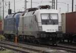 ES 64 U2-102+183 500-8 abgestellt im Bahnhof Stendal.05.05.2012