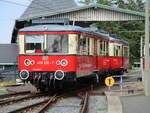thueringen-10/785479/479-202-und-205-mussten-ueber 479 202 und 205 mußten über die Drehscheibe m an den Bahnsteig in Lichtenhain zugelangen.